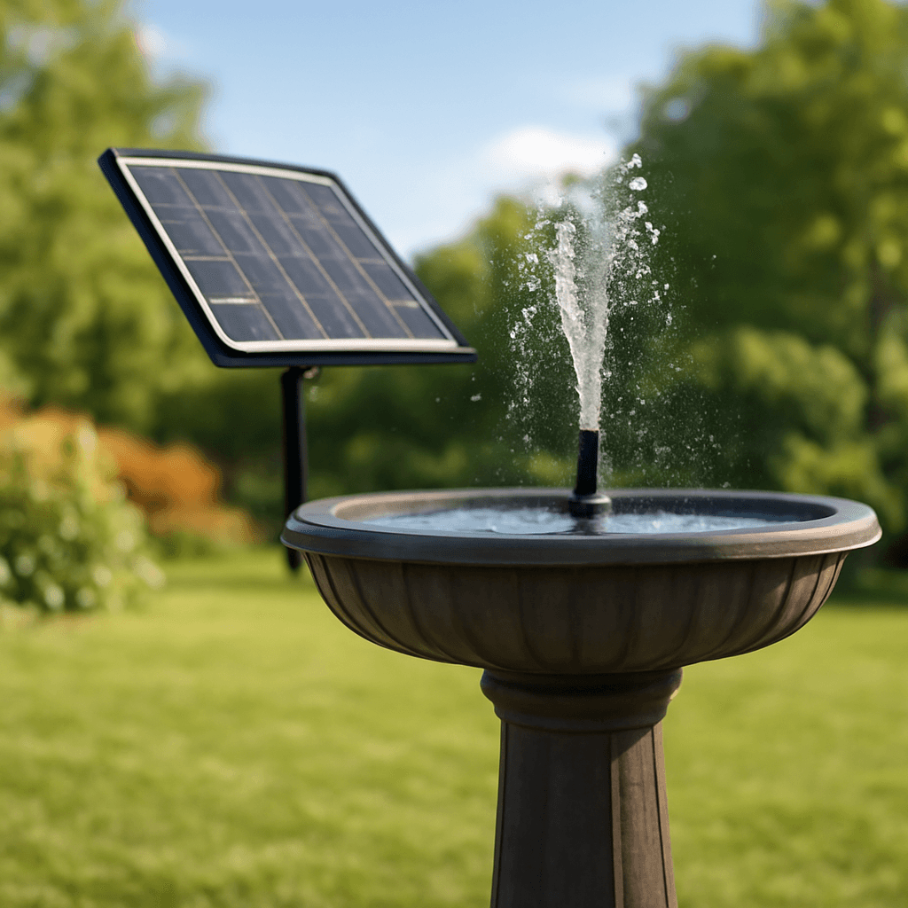 Fontaine solaire : Guide d'achat pour embellir ton jardin