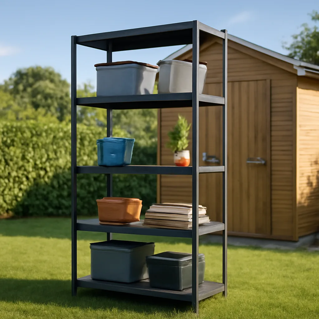 Guide d'achat : Étagère pour abri de jardin idéale