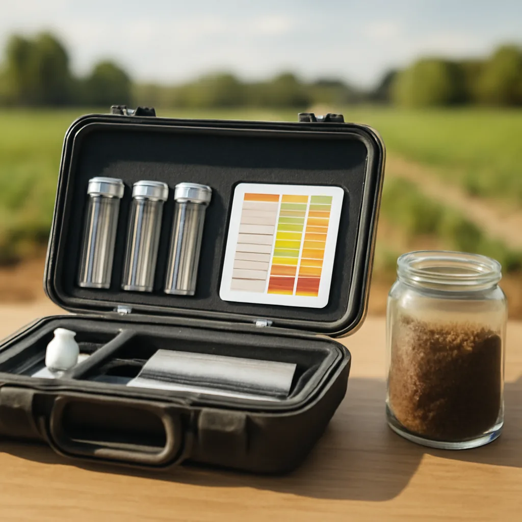 Kit d’analyse du sol : avis et conseils d’achat